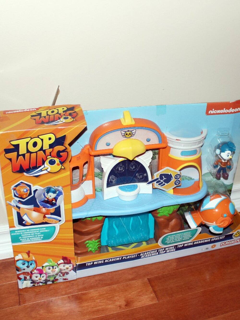 torn box❤️TOP WING ACADEMY PLAYSET E5613 Hasbro Nickelodeon Playskool Speedy